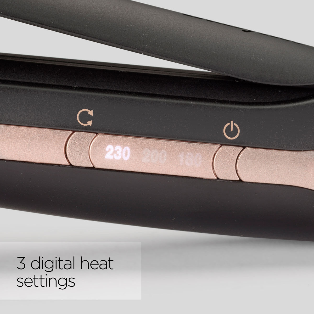 3 digital heat settings